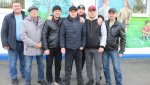 Под марш «Прощание Славянки» отбыла группа мобилизованных из Гая