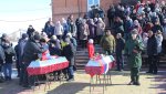В Гае и Камейкино простились с погибшими на Украине бойцами