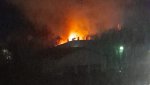 Три пожарных расчета тушили пожар на ул.Орской