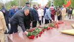 Возложили цветы в память о погибших воинах