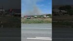 Степной пожар в Репинских горах