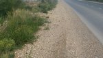 Пожар по дороге в Калиновку