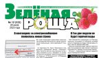 Праздничный выпуск газеты «Зеленая роща»