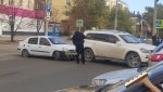 Автомобили не сумели разъехаться
