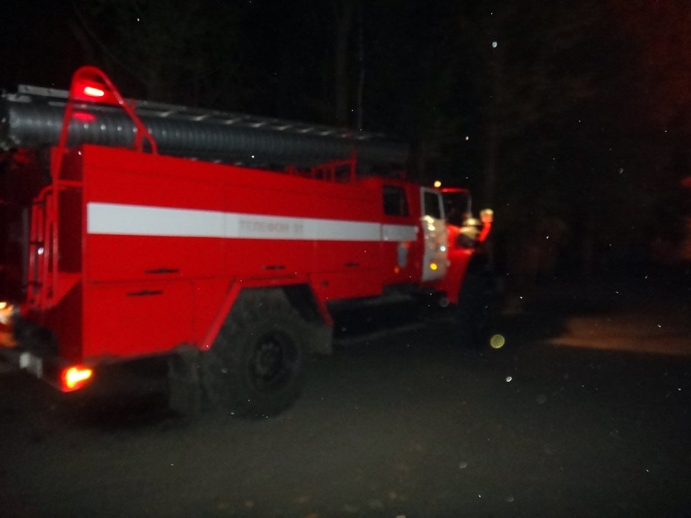 Пожар в городе Гае — МЧС России по Оренбургской области