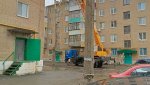 Гайчанин испытал страх при подъеме пропановых баллонов