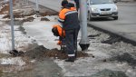 На Орском шоссе ведется установка дорожных знаков