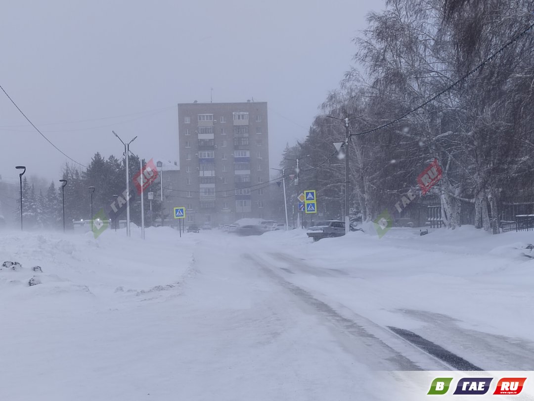 Замела метелица город Гай... | 12.01.2024 | Новости Гая - БезФормата