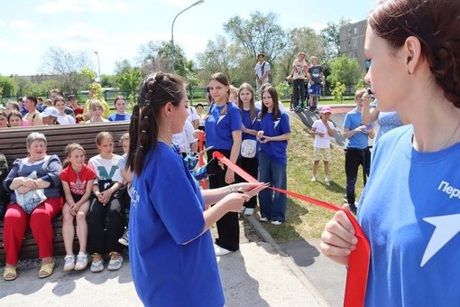 💥 В Парке культуры и отдыха прошло торжественное открытие скейт-площадки и памп-трека