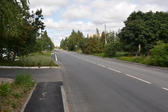 В Гае выполнен ремонт дороги по ул. Спортивной