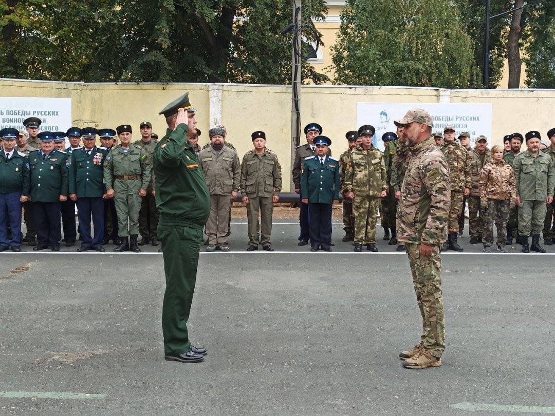 20 добровольцев отправились из Оренбурга в зону СВО