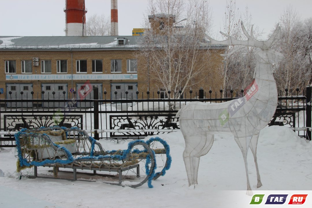 «Проскакал» по городу олень и остановился на территории РМЗ