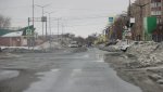 И погода помогает устранять колейность на городских дорогах