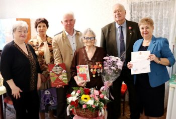 Гайчанка отметила 95-летний юбилей