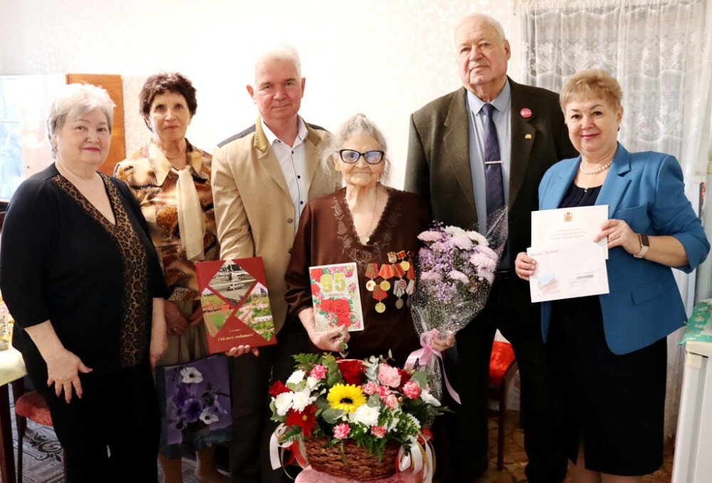 Гайчанка отметила 95-летний юбилей Гайчанка отметила 95-летний юбилей