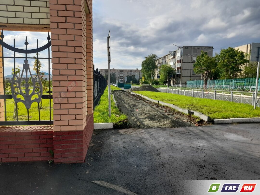 В Гае появятся новые тротуары