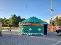На центральной площади идет подготовка к Сабантую, не пропустите