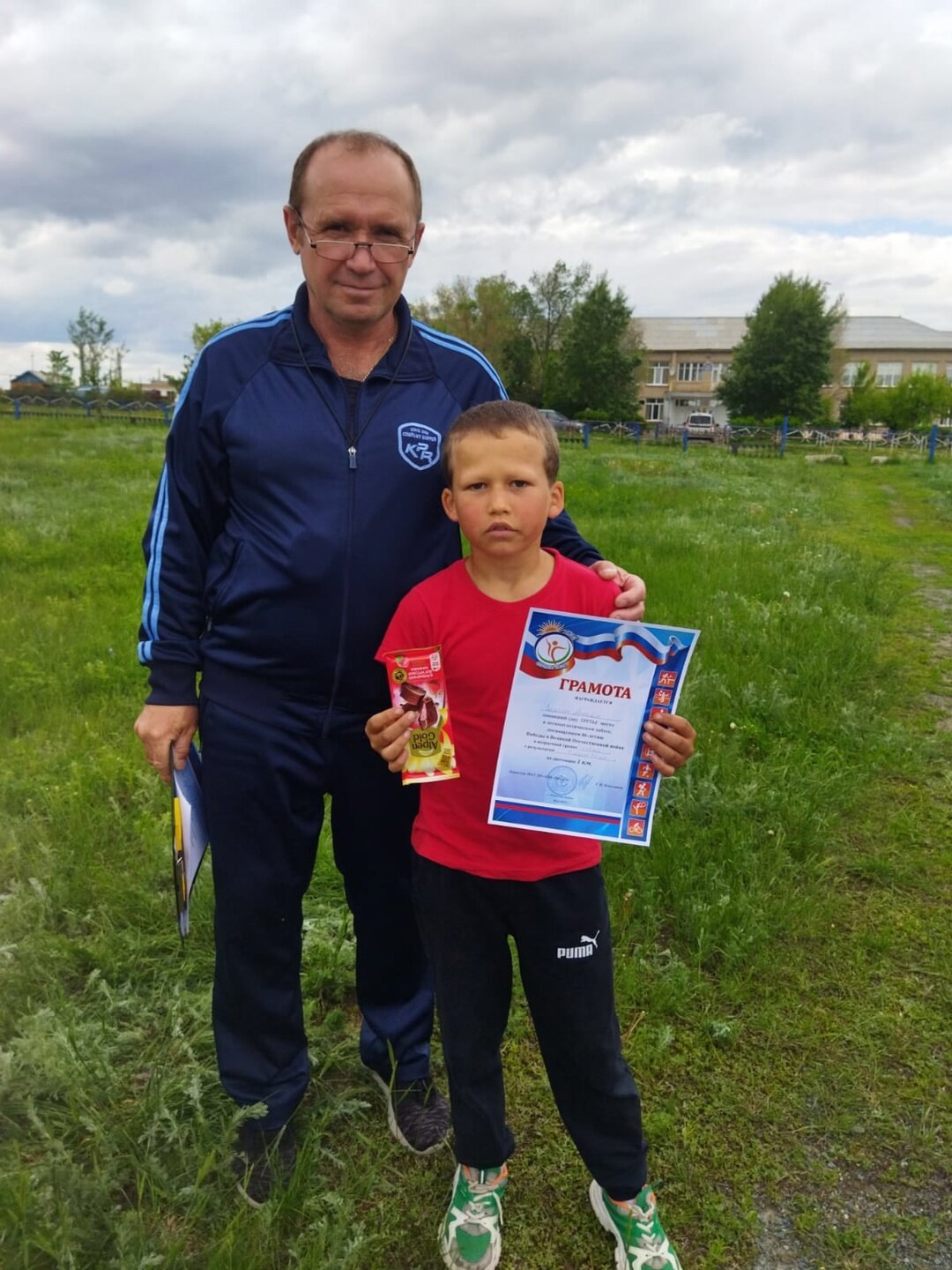 В Новониколаевка прошел легкоатлетический забег