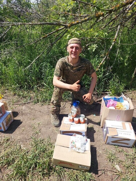 На передовую был передан автомобиль УАЗ «буханка»