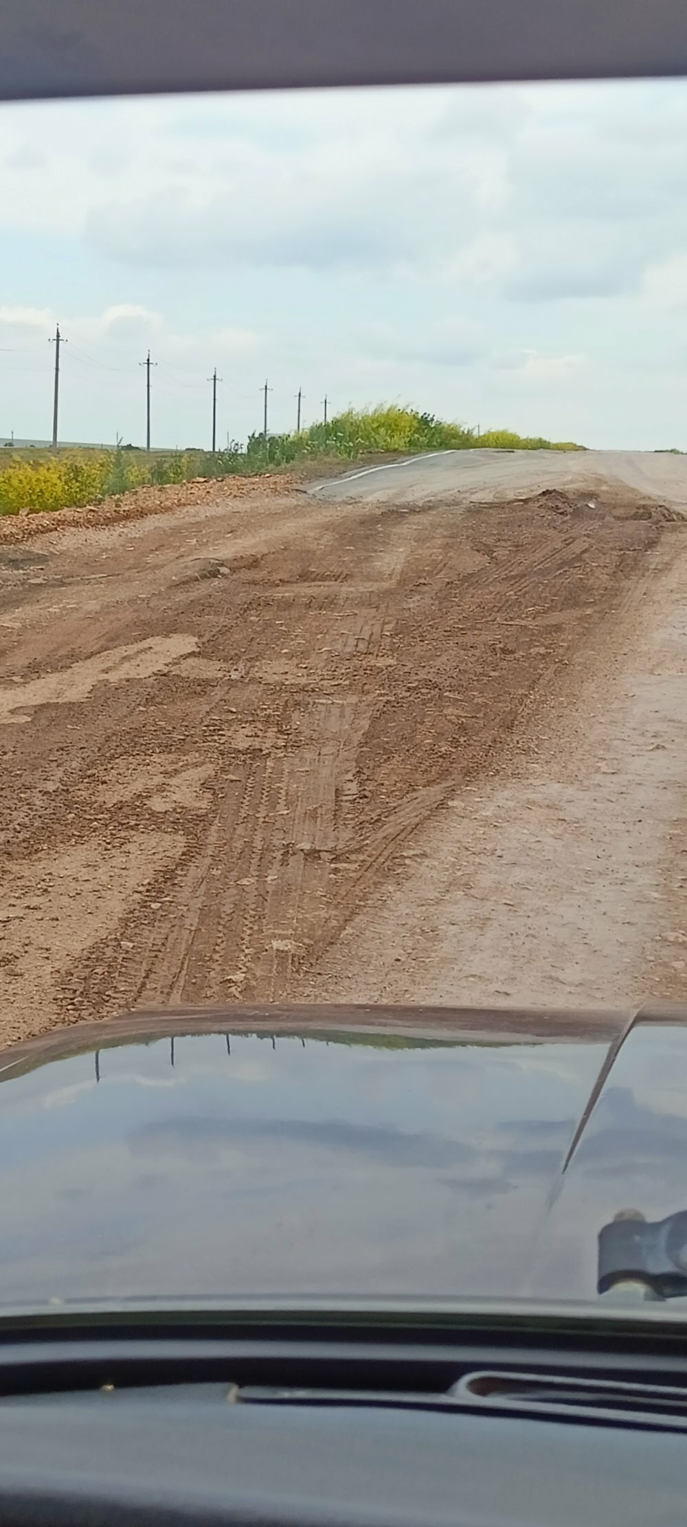 Дорожное покрытие трассы