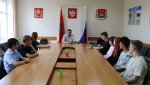 Школьники пообщались с председателем Совета депутатов