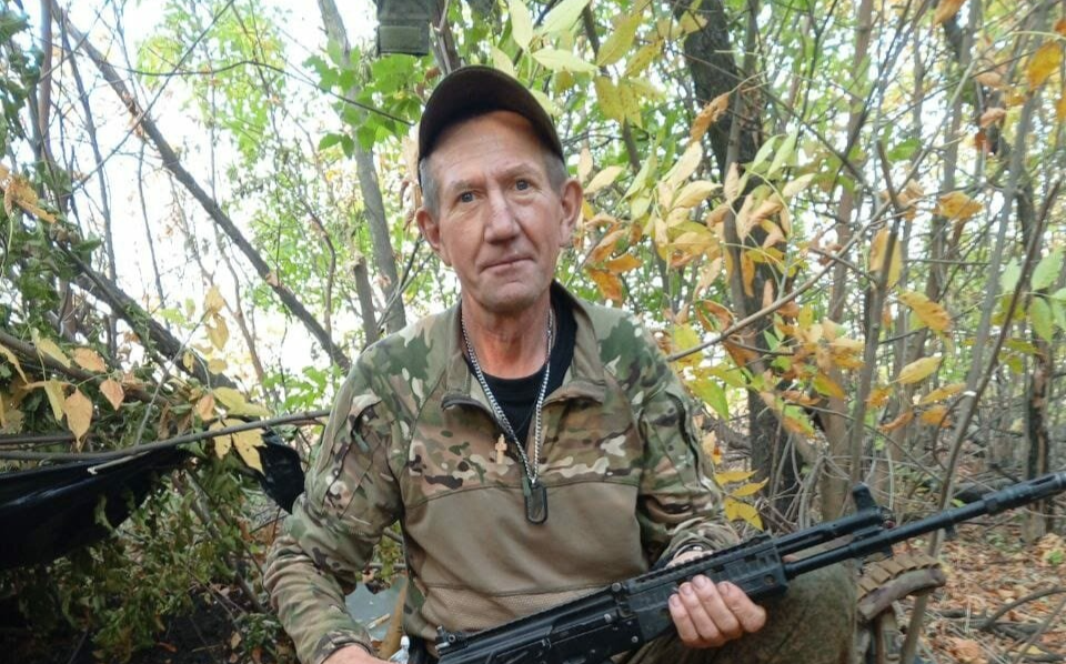 Прощание с погибшим бойцом Геннадием Крижановским