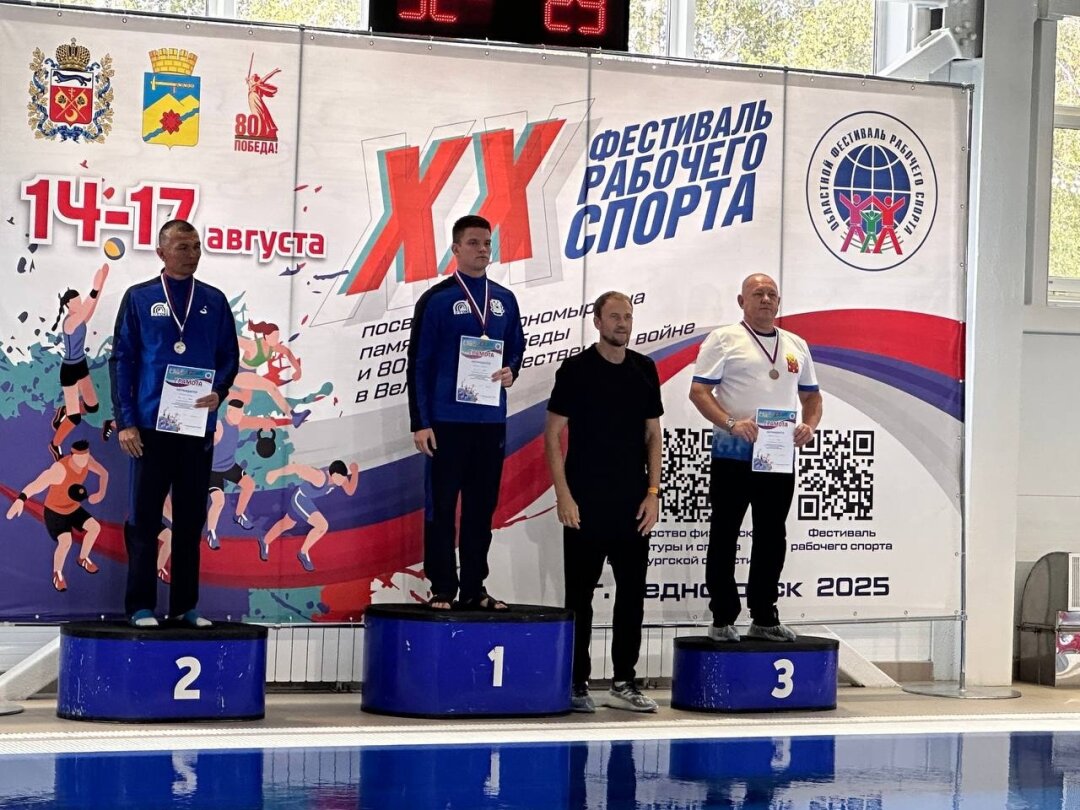 🏆Команда Гайского округа – победитель Фестиваля рабочего спорта в общекомандном зачёте среди муниципальных округов