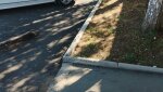 Водитель  Volkswagen Polo  припарковался по диагонали