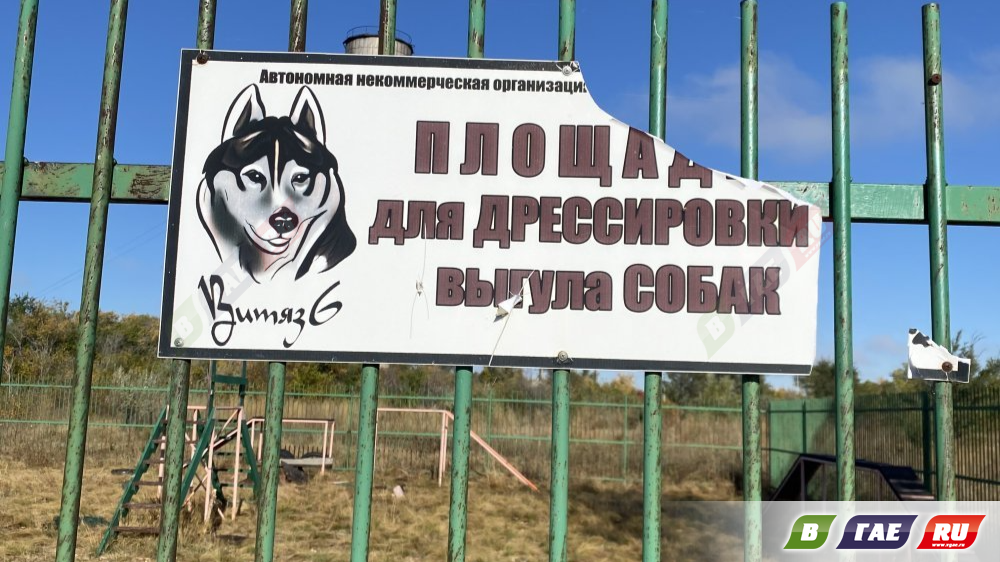 Вандалы раскурочили площадку для выгула собак