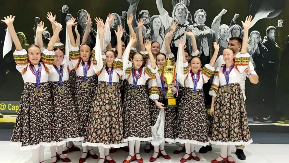 Юные гайские танцоры привезли Гран-при из Объединенных Арабских Эмиратов