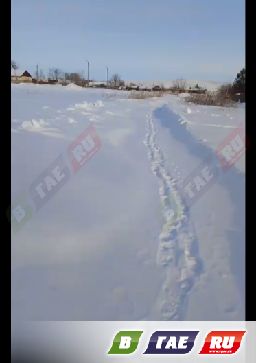 Калиновцы поделились видео тупиковой дороги