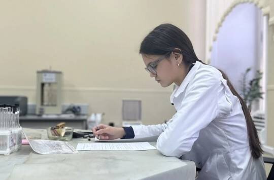 Призер регионального этапа Всероссийской олимпиады - школьница из Гая