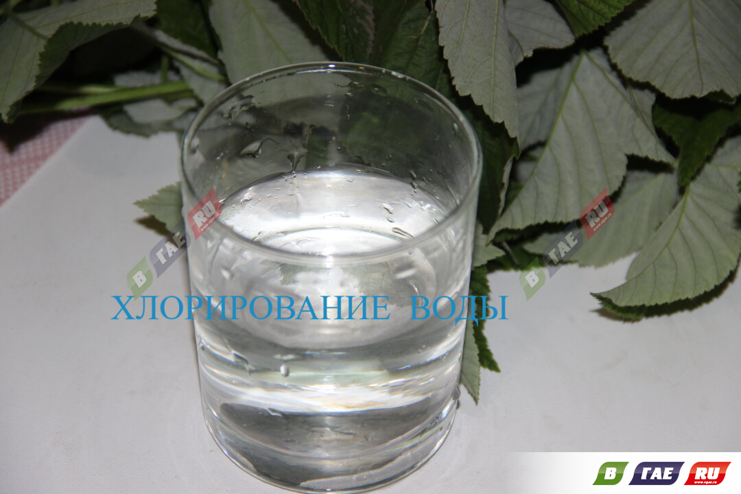 Плановая дезинфекция систем водоснабжения