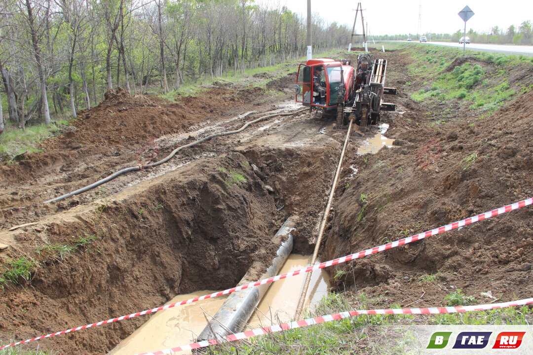 И вновь «земляная ведьма» работает на Орском шоссе